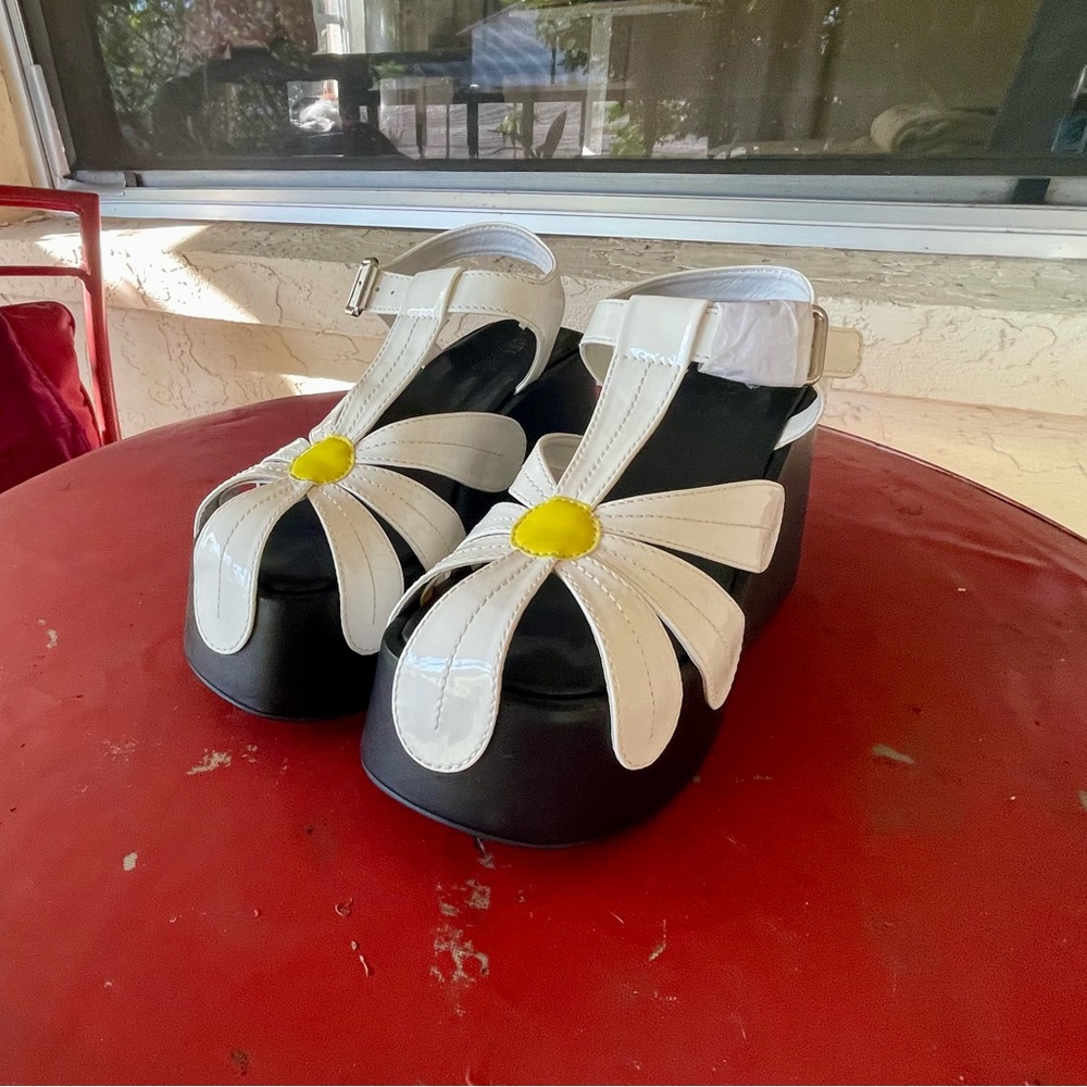 Forever Frolicking Platform Sandals - White. dELiA*s by Dolls Kill